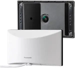 Panasonic HomeHawk Window Home Monitoring Camera for Outdoor Monitoring, Mounts to Inside Window, Color Night Vision, Wide Angle, 24/7 Full HD Recording, Person Detection, Alexa Compatible KX-HNC500