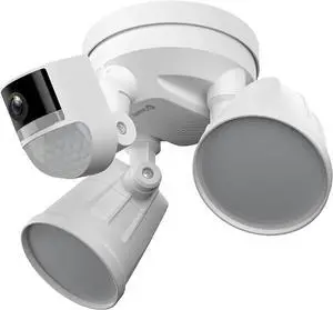 Swann Wi-Fi 4K UHD Security Camera, Surveillance & Security Cameras with Night Vision, Waterproof Motion Activated FloodLight,Wide 115 Degree Viewing, Dimmable 2600 Lumens, Heat Sensing, 2-Way Talk