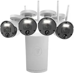 Swann NVW-800 4ch Wi-Fi NVR / 1TB / 4 x NVW-500CAM 1080p WiFi IP Digital Still Image Video Cameras