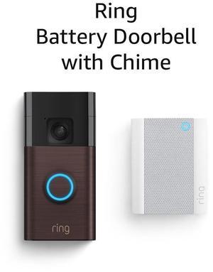 Ring Battery Doorbell with Ring Chime