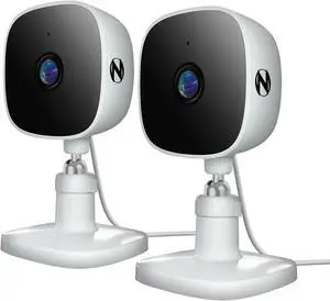 Night Owl Indoor Plug-in Wireless 1080p Deterrence Cameras with 2-Way Audio (2-Pack)
