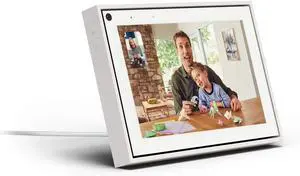 Facebook Portal Mini - Smart Video Calling 8 Touch Screen Display with Alexa - White