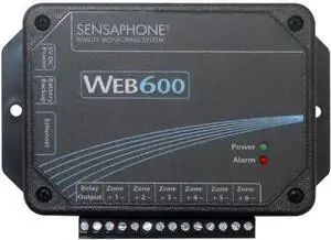 Sensaphone Web600 Web-Monitor Alarm, No Land Line Needed