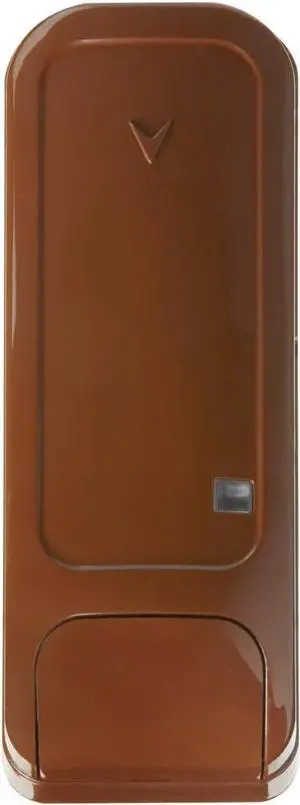 DSC PG9945BR PowerSeries Neo Wireless PowerG Door/Window Contact with Auxiliary Input, Brown Color