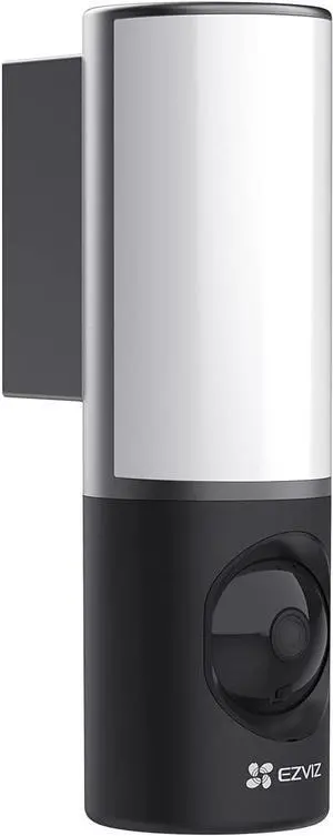 EZVIZ 2K+ Smart Outdoor Security Camera with Floodlight, Built-in 32G Storage, Colour Night Vision, Siren & Light Alarm, AI Human Detection, Two-Way Talk, Waterproof, Hardwired Installation (LC3)