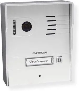 Seco-Larm DP-264-CQ Additional Hands-Free Camera for DP-264-1C7Q Hands-Free Video Phone, Simple 2-Wire Connection, 4 IR LEDs, 1/3" CMOS Sensor, 700TV Lines, 2.1mm Lens