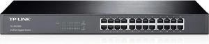 TP-Link TL-SG1024 | 24 Port Gigabit Ethernet Switch | Plug and Play | Sturdy Metal w/Shielded Ports | Rackmount | Fanless | 3 Year Manufacturer Warranty | Unmanaged, BLACK