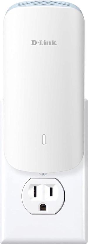 D-Link AX3000 Mesh WiFi 6 Range Extender | Universal Compatibility | 1x Gigabit LAN Port | AI Enabled | Covers up to 2800 sq. ft | Whole Home Booster (E30)