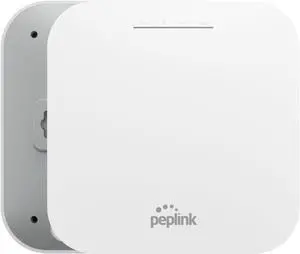Peplink WiFi Access Point Ethernet AP One AX Lite, 2x2 MIMO Dual-Band Wi-Fi 6, 1x1Gbps Ethernet Port, Omni Antenna, InControl Cloud Management, Seamless Integration with SD-WAN