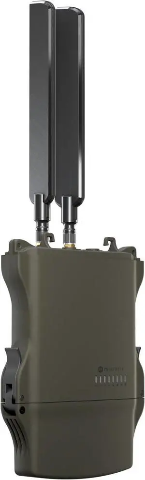 MikroTik NetMetal ax Noir L23UGSR-5HaxD2HaxD-NM-US, Dual-Core ARM CPU, Gigabit Ethernet, 2.5G SFP Fiber US Version