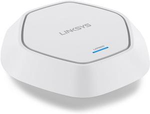 Linksys LAPN600: Wireless Business Access Point, Wi-Fi, Dual Band 2.4 + 5 GHz N600, PoE, Range Extension via WDS and Workgroup Bridge (White)