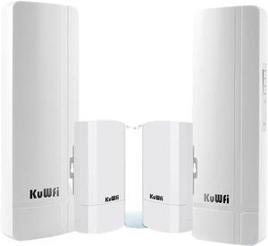 KuWFi Bundle of 300Mbps WiFi Bridge and 1200Mbps WiFi Bridge