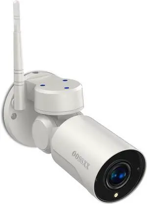Gadpiparty OOSSXX (PTZ Security Camera Outdoor) 5X Optical Zoom 1080P Camera System, Wireless IP Cam, Easy to Set Up 360 Camera WiFi Camera, Compatible Wireless Camera System NVR, 2-Way Audio