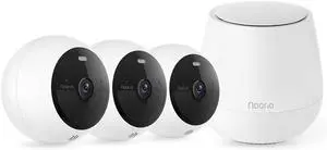 Gadpiparty Noorio Home Security System with Smart Hub x1, B210 Camera x3