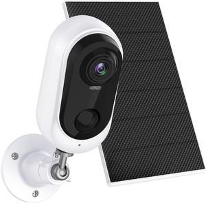 Gadpiparty Solar Camera Outdoor Wireless: 2K WiFi Battery Powered Security Cameras with Video Night Vision and Motion Detection 2-Way Audio