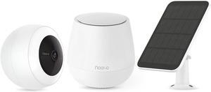 Gadpiparty Noroio Home Security System with Solar Panel x1, B310 Camera x1, Smart Hub x1