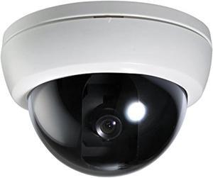 Gadpiparty Security Camera Indoor Wired Analog Mini Dome Camera 600TVL 3.8mm Fixed Lens - Commercial Grade Professional Surveillance for Industrial, Business and Home CCTV System - CNB D152-0S W White