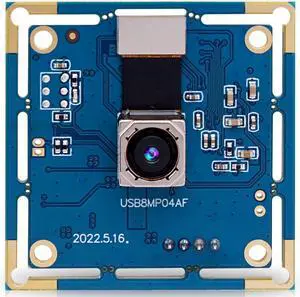 Gadpiparty Webcamera_USB 8mp Autofocus USB Camera 4K Lightburn Camera for Laser Engraver Mini PC Camera for Computer Laptop AF USB Security Camera IMX179 Webcam Board for Raspberry Pi Jetson Nano