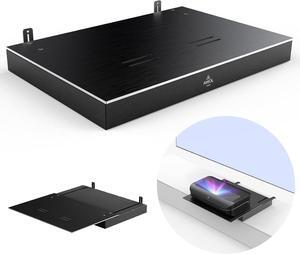 AWOL VISION IC-A150 Motorized Slider Tray for Ultra short throw(UST) projector, extend to 150" picture, automatically Retractable Tray telescopic design, smart syncs with projector's power
