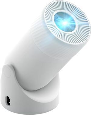 AOC Mini Projector with WiFi and Bluetooth, Portable Projector Full HD 4K Support with 180° Rotation Adjustment, 220 ANSI Lumens,Vertical Auto Keystone Correction, Home Projector for Phone/Laptop