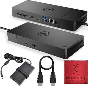 WD19S Docking Station Dual Monitor - Dock Station with 180W + USB Type-C + HDMI+ Dual DisplayPort - Ultimate Laptop Docking Station