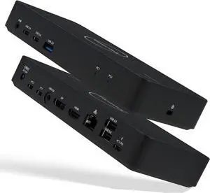 VisionTek VT2900 12in1 USB-C Docking Station  KVM Switch Single Host  HDMI, DisplayPort, 100W PD Port, 3.0 USB Ports, Audio, Thunderbolt & Ethernet Port  Compatible Hub for Laptops & PC