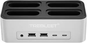 13 in 1 Professional Docking Station with 4 Expansion Slot; USB4 hub Compatible for Mac Windows Thunderbolt 4/3; with 60W PD, 2X USB-C, 2X USB-A, DisplayPort, 2.5 Gigabit Ethernet, Audio, NVMe Slot