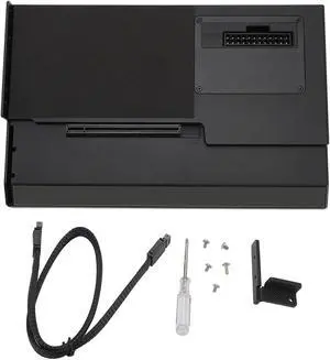 Gadpiparty External GPU Enclosure, Oculink Laptop Aluminum PCIE X16 Graphics Card Dock Station with PCIe 4.0 x4, ATX SFX for 10 64 Bit