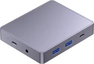 10 in 1 USB C Docking Station Multiport Adapter TF Card Reader Multiple Port 3.5mm Dock Station USB for Notebook Laptop