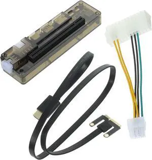 DOITOOL External Laptop Graphics Card Docking Station Easy to Use Compatible Multiple Operating Systems Supports up to Power Supply Versatile Graphics Card Adapter for Gaming and