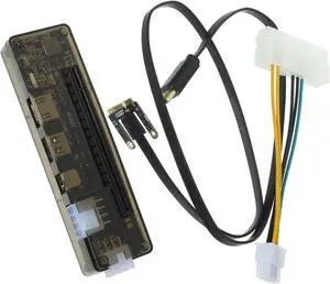 Gadpiparty External Graphics Card Dock for Laptops Portable Video Card Docking Station Compatible with Various Graphics Cards for Gaming and Professional Use Pci Adapter