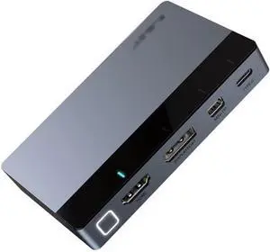 4 in 1 Projector -Compatible 4K 60HzMini DP HUB Light Switcher for PC Laptop