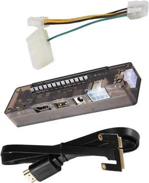 External Laptop Graphics Card Dock Pci Expansion for up to Portable Gpu Adapter for Gaming and Compatible Various Systems Random Style