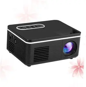 Mipcase Mini Portable Projector Lumen Led Home Theater Device for Indoor and Outdoor Use with Multifunctional Interface Compatible with Usb and More
