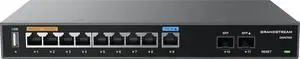 Grandstream GWN7003 | 11-Port Wired Gigabit VPN Router | Dual PoE Output Ports