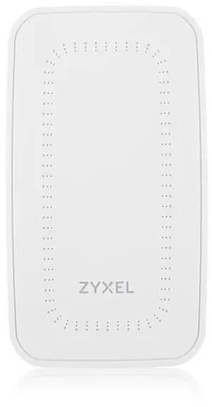 Zyxel WiFi 6 AX1800 Wireless Gigabit Wall Access Point | 3 GbE PT Ports (1 PoE) | Cloud, App, Direct or Controller Management | 1 Year Nebula Pro Included | POE+ Powered | [WAX300H]