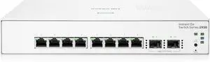 HPE Networking Instant On Switch Series 1930 8-Port Gb Smart-Managed Layer 2+ Ethernet Switch | 8X 1G | 2X SFP | US Cord (JL680A#ABA)