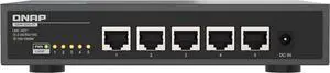 QNAP 5-Port 10GBASE-T Unmanaged Switch (QSW-3205-5T-US)