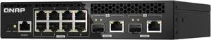 QNAP QSW-M2108R-2C-US 10-Port 10GbE Half-Width Rackmount Switch QNAP QSW-M2108R-2C-US 10-Port 10GbE Half-Width Rackmount Switch