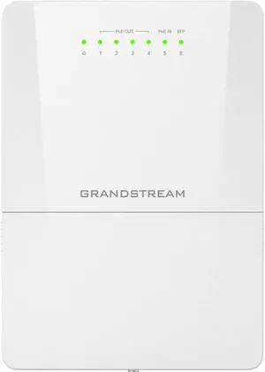Grandstream GWN7710R | 6-Port Gigabit Ethernet Layer 2 Lite Managed PoE Switch | IP66-Rated Outdoor Design