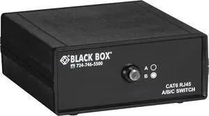 Black Box SW1030A 2-to-1 CAT6 10GbE Manual Switch