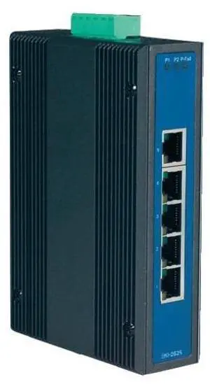 Advantech EKI-2525, 5-Port 10/100Mbps unmanaged Ethernet Switch