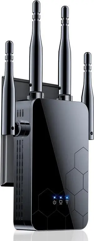 2025 WiFi Extender Internet Booster, 10000 Sq.ft Long Range Repeater Wireless Routers Amplifier, Mesh Wi-Fi 80% Faster | Broader Than Ever, Support More Network Devices at Home, 1-Tap Setup