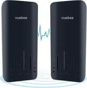 Wireless Bridge, Point to Point Outdoor, Plug and Play WiFi Bridge, 1KM Long Range Extender, 5dBi Antenna, 24V POE Adapter, 2 RJ45 LAN Port (Black)