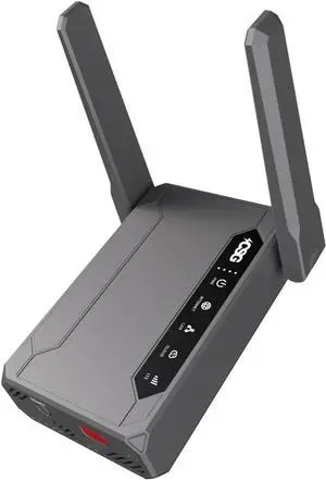 CSG m106 Pro 4G LTE Cat 12 Gateway Business or Home Router | Verizon Compatible | Dual-Sim | 5,000mAh Backup Battery | Cloud Portal | Connect Up to 32 Devices | Portable & Fixed Wireless Internet