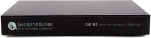 GIS-R2 Secure Internet Hotspot Gateway - Speed 100Mbp/s. Custom login Pages for Free or Paid Public Internet. Advanced Security, Content Filtering and Hackers and malware Protection.