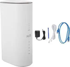 5G Router WiFi6 Modem with SIM Card Slot, 32 Devices 2.4G 5.8G Dual Band WiFi 6 Mobile WiFi Router 8 High Gain Antennas 4x4MIMO 5G Antenna (US Plug)