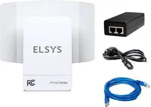 AMPLIMAX 4G Outdoor LTE Modem with SIM Card Slot and Built in High-Gain Antenna (2 in 1) -FCC Certified, Qualified AT&T, T-Mobile & Verizon Primary Internet or failover [USA only ]