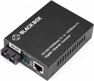 Black Box Pure Networking Transceiver Media Converter