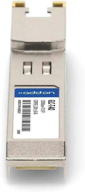 AddOn Cisco GLC-T Compatible 10/100/1000Base-TX SFP Transceiver (GLC-T-AO)